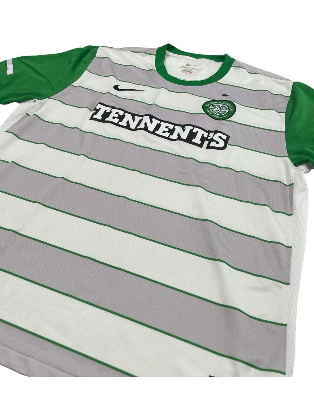 2011-12 Nike Celtic FC Size XXL Away Football Soccer Jersey - Picture 3 of 7